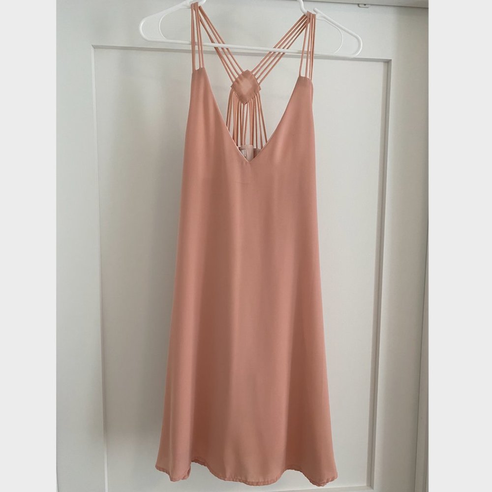 Blush pink dress